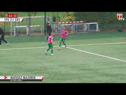 SKRÓT MECZU: BKS SPARTA KATOWICE - GKS PNIÓWEK-74 PAWŁOWICE 3:2 (2:1)