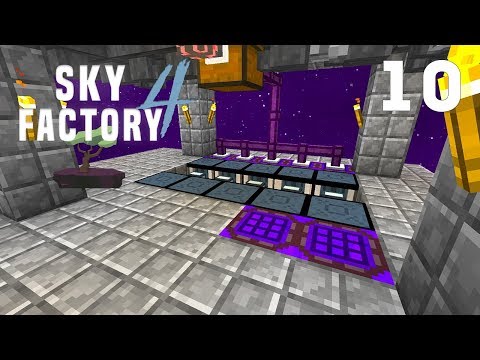 ►Sky Factory 4 - Ep. 10: INFINITE INGOTS! (Modded Minecraft 1.12)◄