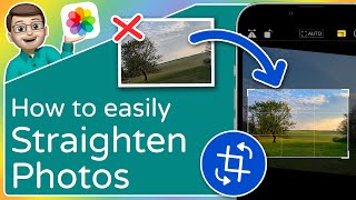How to Easily Straighten Photos on iPhone (Automatically Fix the Horizon)