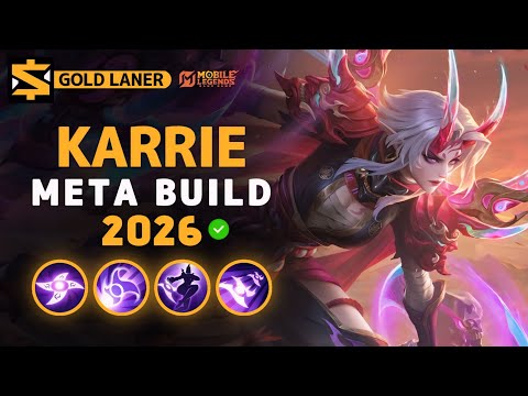 Karrie NEW META Build 2026, Emblem, and Best Hero Counters | Mobile Legends