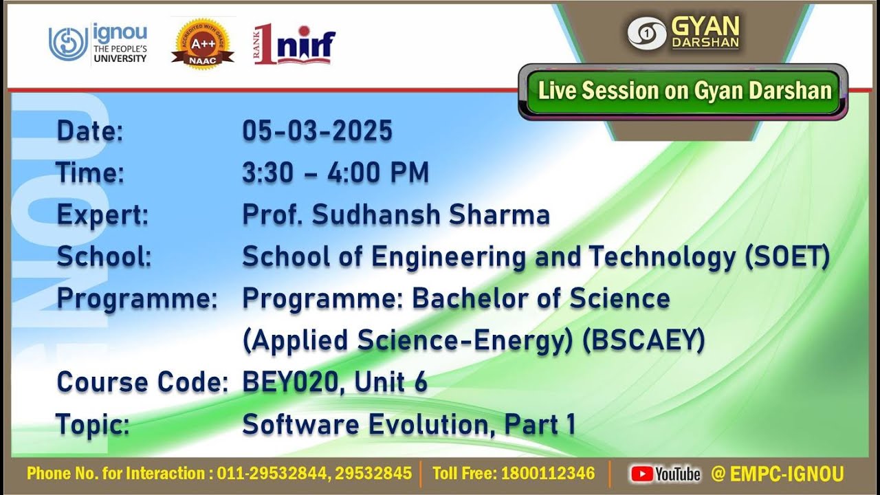 Software Evolution, Part 1