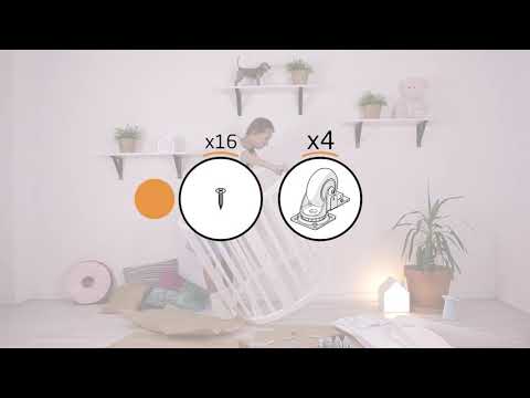 Кроватка-трансформер 6в1 ellipse bed