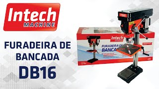 Vídeo de Furadeira de bancada 1/2 hp mandril de 5/8" INTECH DB16 220V