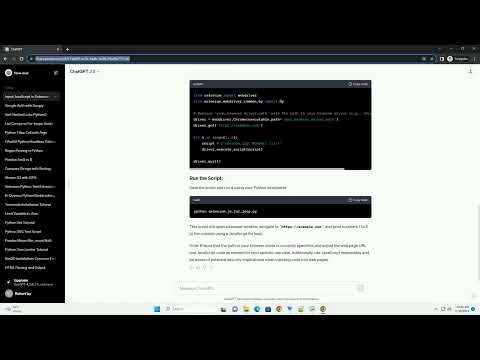 How To Inject Javascript For Loop In Selenium Python