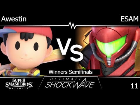 USW 11 - TLOC | Awestin (Ness) vs PG | ESAM (Samus) Winners Semifinals - SSBU