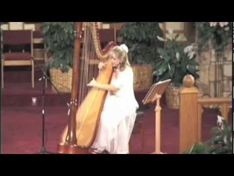 The Godfather Theme (Speak Softly Love) on harp MOV performed by Victoria Lynn Schultz
