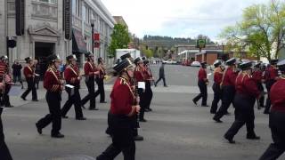 The Dalles Marching Band at Cherry Festival 2017