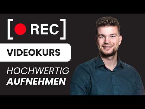 Videokurs aufnehmen - Diese Technik & Software brauchst du wirklich