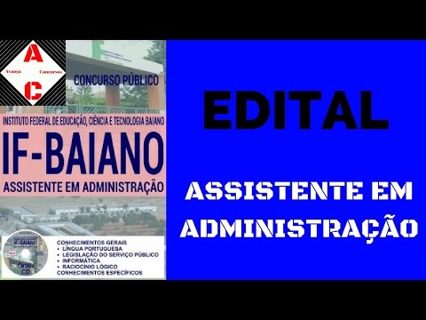 Apostila Concurso IF-Baiano 2017 - Assistente em Administração