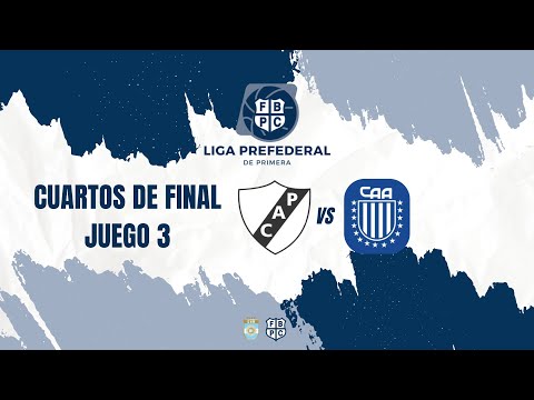 PREFEDERAL CORRIENTES 2025 - PINGUINOS VS ALVEAR - CUARTOS DE FINAL JUEGO 3