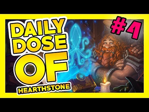 THE DAILY DOSE OF HEARTHSTONE #4 | Rise of Shadows | Hearthstone