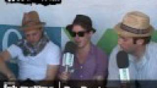 Dr. Dog backstage interview at Lollapalooza 2008