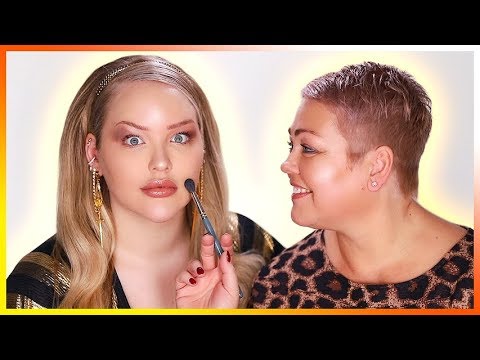 MY MOM DOES MY MAKEUP! Video
