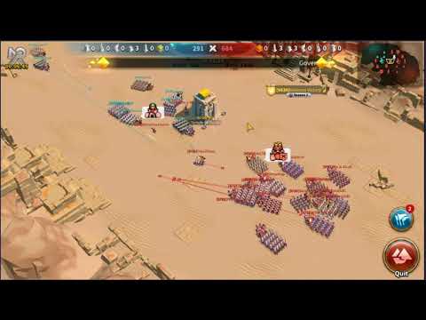 - = RISE OF KINGDOM = - SF59 VS 74TP - = ARK OF OSIRIS = -