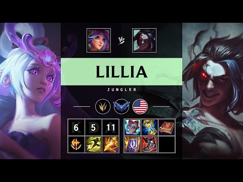 Lillia Jungle vs Kayn - NA Diamond Patch 25.15