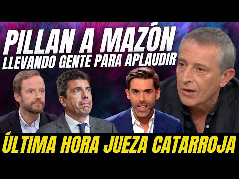 MAZÓN CAUGHT BRINGING AN ENTOUR OF PANTHERS TO AVOID BOOING "BREAKING NEWS, JUDGE CATARROJA"