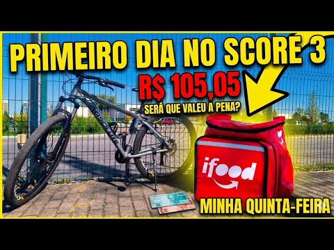 IFOOD NO SCORE 3 DE BIKE SERA QUE MELHOROU ? 