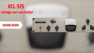 Video thumbnail for Fuse Audio Labs VCL-515 | vintage vari-mu LIMITER | No Talking Just Sound | by Tweaking