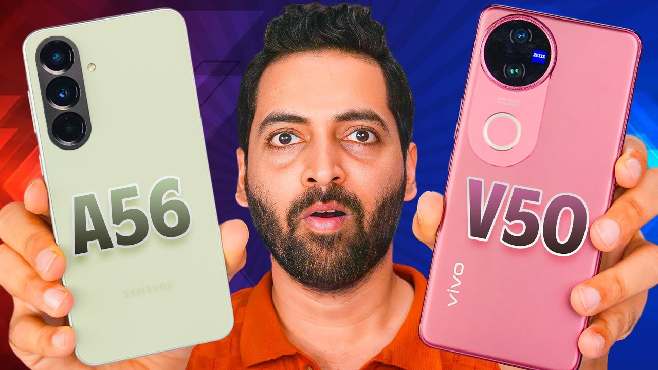 Samsung Galaxy A56 vs vivo V50 – Which One Wins in 2025?