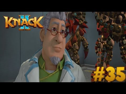 Knack 2 Gameplay Very Hard (PS4) Part 35 - Saving Doctor Vargas