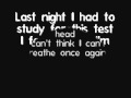 Simple Plan - God must hate me lyrics 