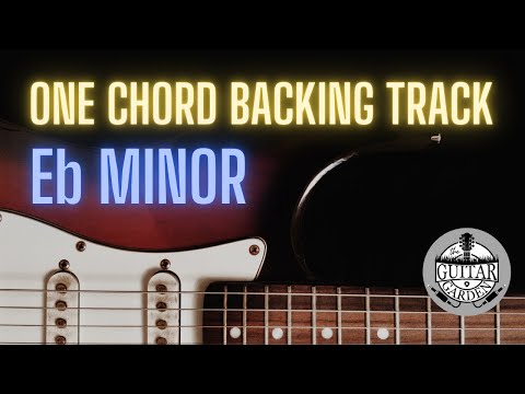 One Chord Backing Track in Eb Minor