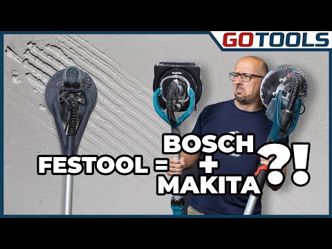 BOSCH jetzt neu mit Schleifgiraffe GTR 55-225 am Markt! Kann Sie mit Festool & Makita mitschleifen?