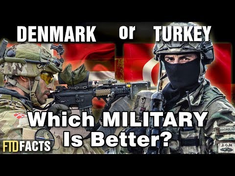 DENMARK or TURKEY - Which Military is Better?