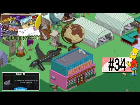 Los Simpson Springfield "Destino Spfld, Cap. 34 - Churrasquerías y Centro Recomp. al 18" por Tony