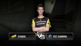 starix vs ESC @ Mad Catz CSGO Invitational