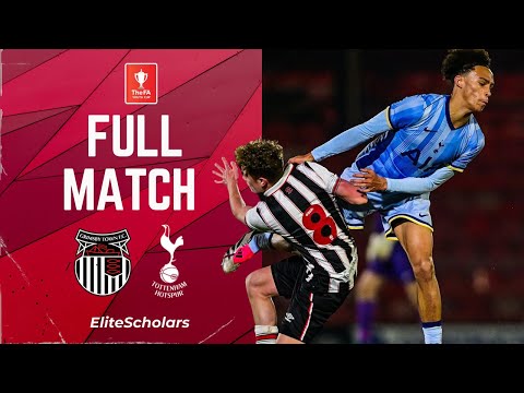 Full Match Grimsby Town U18 vs Tottenham Hotspur U18 | FA Youth Cup Fourth Round | 20/01/25