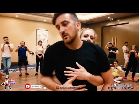 BACHATA SENSUAL - Dani J / ISTANBUL Bosphorus Dance Festival/ Dan & Laima - sensual bachata workshop