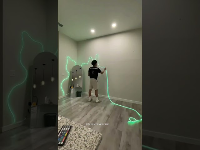 Vídeo relacionado con NELUX Neón LED Gaming - Game Room Luces Neon Decoración Habitación Pared Gaming, Letrero Neon Gamer Lampara Habitacion Juvenil Luz, Cartel Luminoso Decorar Setup. Conexión USB con Regulador.