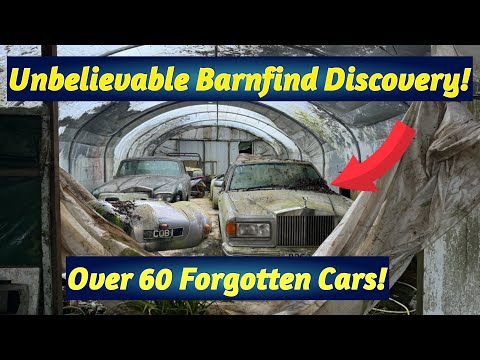Is This The Biggest Barnfind Discovered In UK Unbelievable Collection Of Classic Rare & Unusual.. ￼