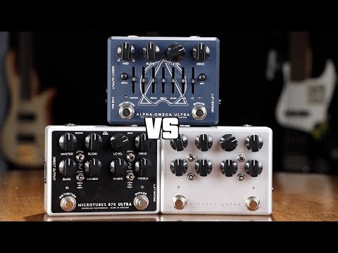 Darkglass B7K Ultra vs. Vintage Ultra vs. Alpha Omega Ultra