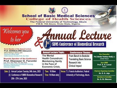SBMS Annual Conference of Biomedical Research || 1st Edition