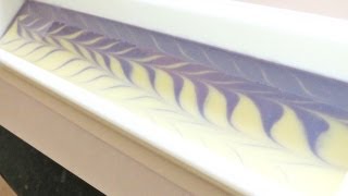Making Lavender Cold Process Soap ~ Petals Bath Boutique