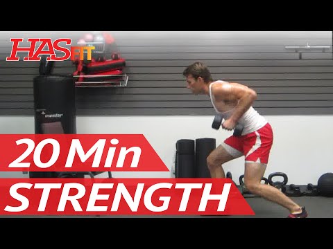 20 Min Home Strength Training Exercise | Home Strength Workout for Men & Women at Home