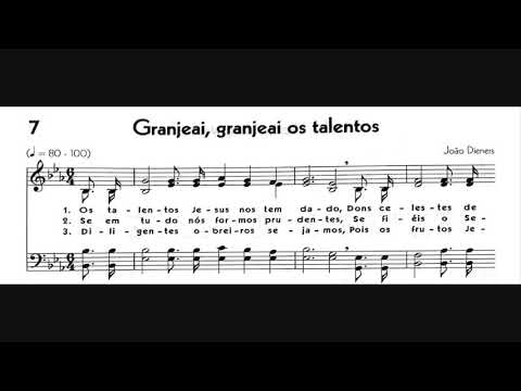 Hinário 5 CCB - Hino 007 - Granjeai, granjeai os talentos - Strings - Teclado Yamaha PSR S670