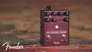 Fender LOST HIGHWAY PHASER - відео 2