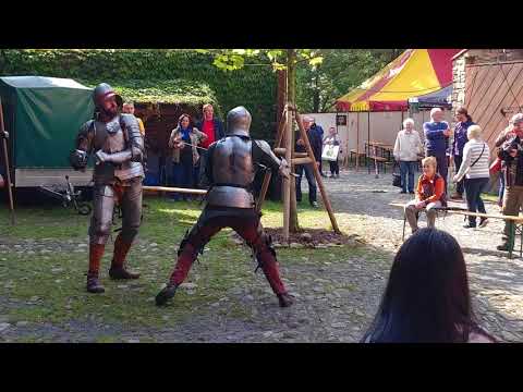 Pivní slavnosti na zámečku v Zábřehu 2017 - Souboj rytířů - 4K