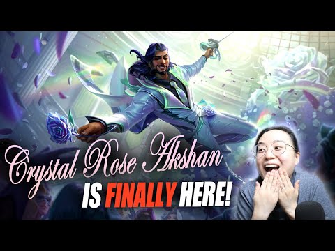 I FINALLY got CRYSTAL ROSE AKSHAN! (Rose Quartz chroma) | Zoya Plays League of Legends