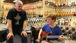 Tyler Morris playing our 1961 Gibson Les Paul Special here at Norman's Rare Guitars