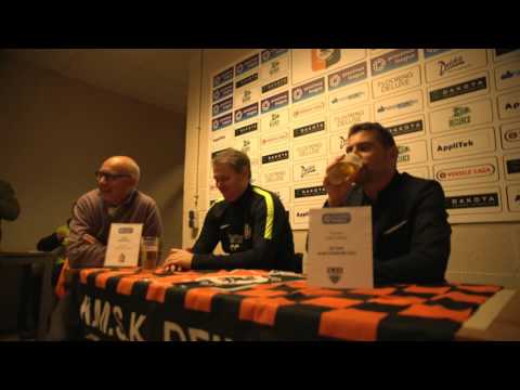 Persconferentie KMSK Deinze - K.A.S. Eupen (2015.12.12)
