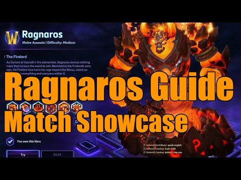 Heroes of the Storm - Ragnaros Guide - Match Showcase