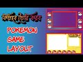 How To Make Pokemon Gba Game Layout || How To Make Pokemon Gba Game Layout In Bangla