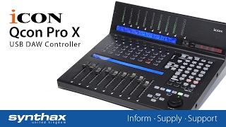 Video thumbnail for Icon Qcon Pro X Overview by Synthax Audio UK