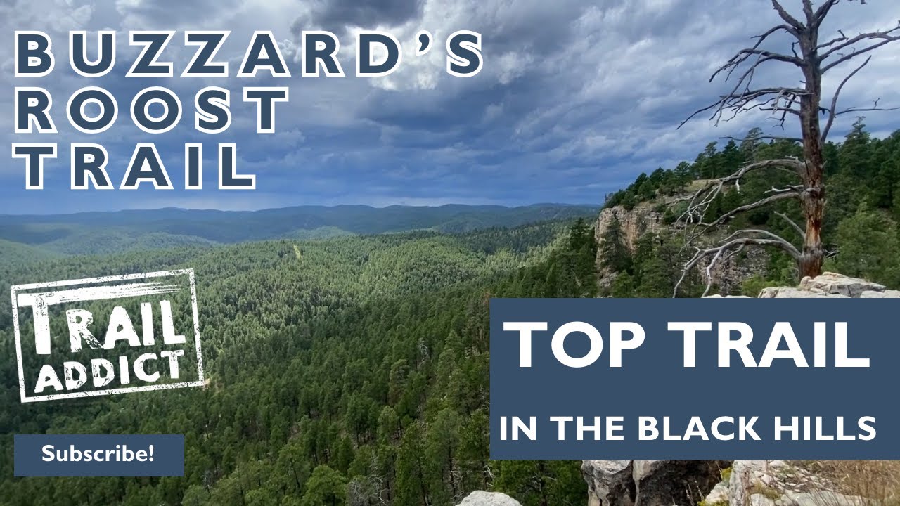 Buzzard's Roost Trail System (Rapid City,SD) is one of the top hiking trails in the Black Hills!