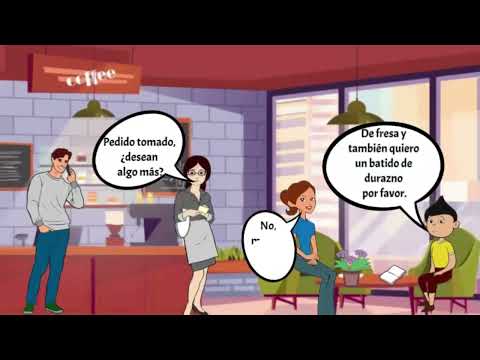 Na cafeteria/En la cafetería