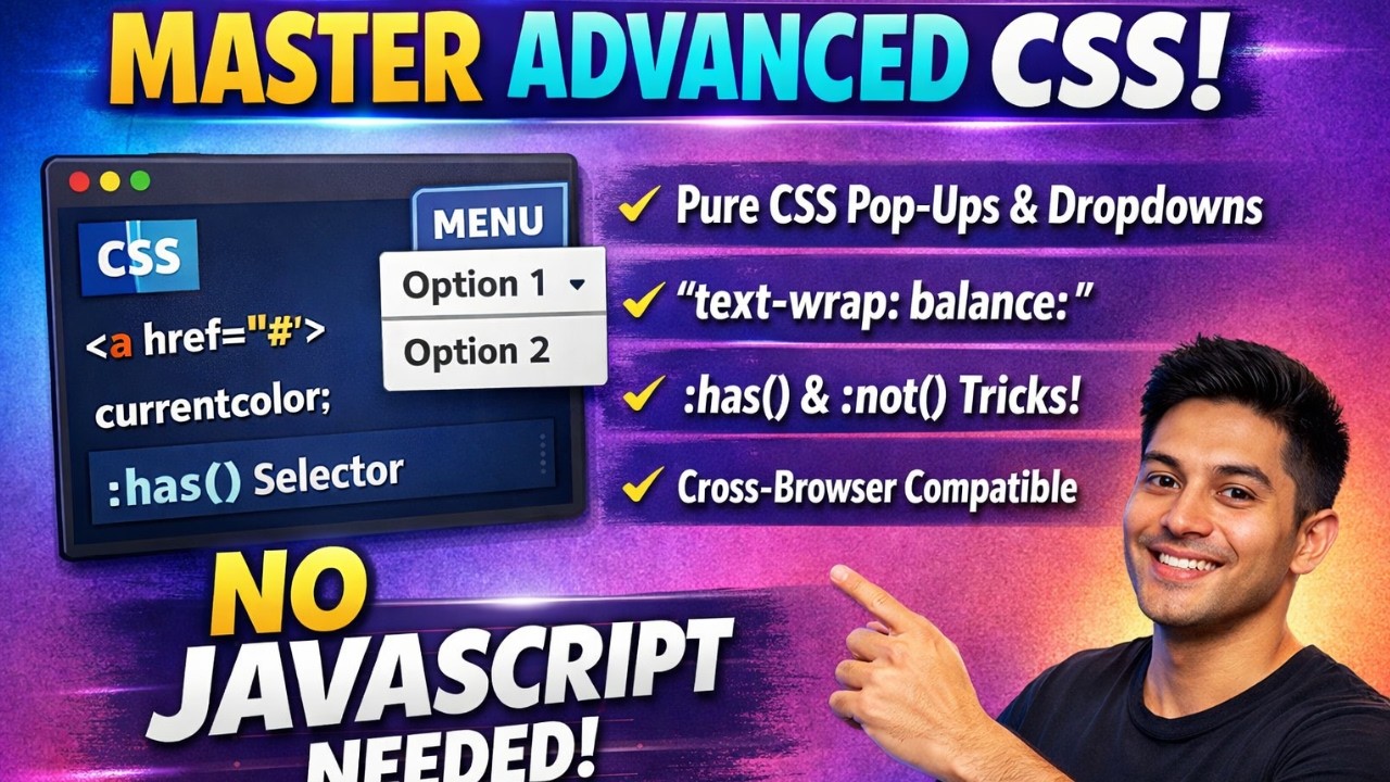 Master Advanced CSS Tricks 🔥 No JavaScript Needed!